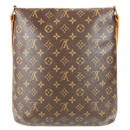 Louis Vuitton Shoulder Bag Musette Salsa Long Monogram Canvas Brown — view 2