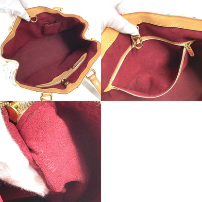 Louis Vuitton Shoulder Bag Aurelia MM Monogram Multicolor Canvas Blanc White — view 9