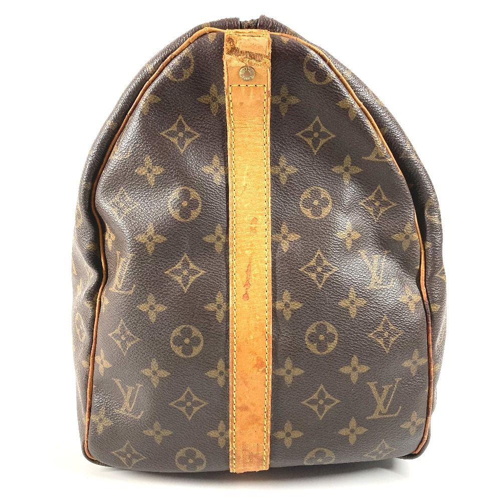 Louis Vuitton Boston Bag Keepall Bandouliere 50 Monogram Canvas Brown — view 4