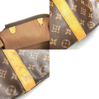 Louis Vuitton Boston Bag Keepall Bandouliere 50 Monogram Canvas Brown — view 9