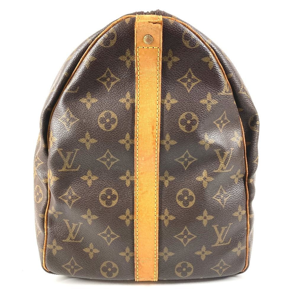 Louis Vuitton Boston Bag Keepall Bandouliere 50 Monogram Canvas Brown — view 3