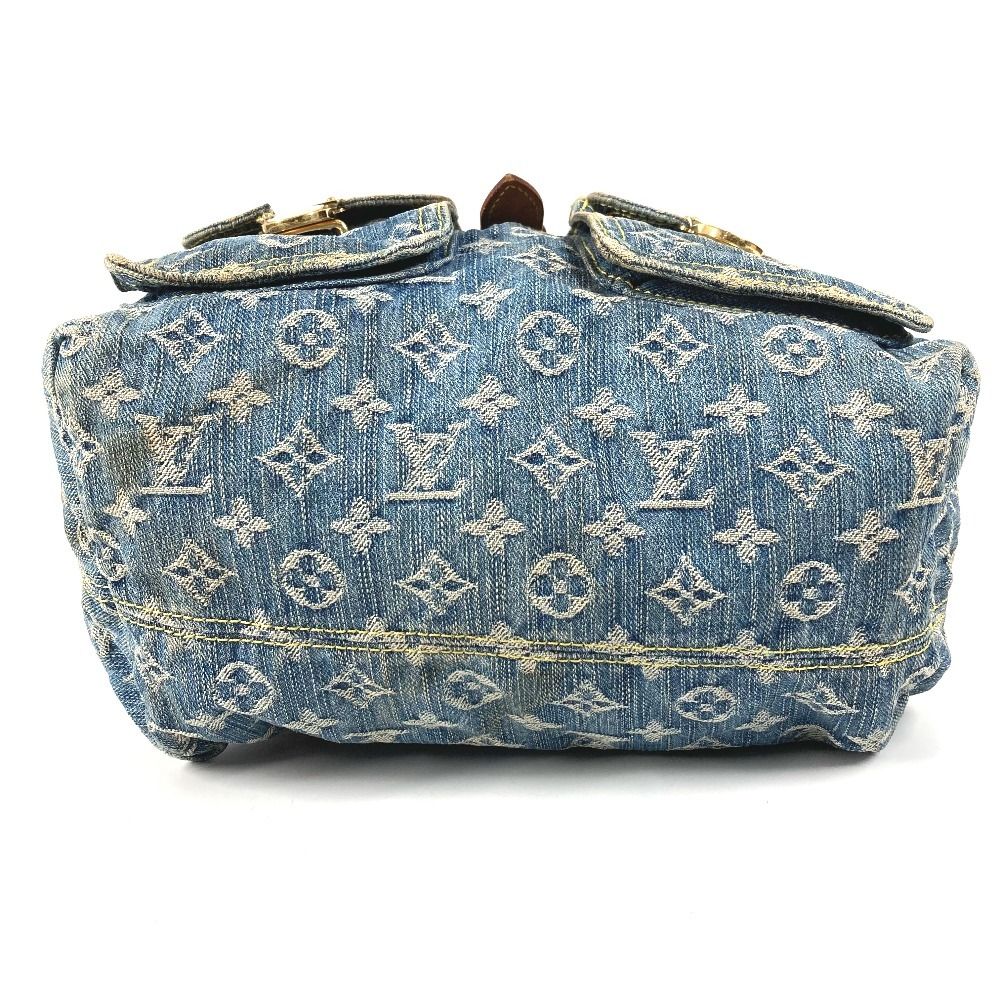 Louis Vuitton Backpack Dos GM Sac Dos GM Monogram Denim Canvas Blue — view 5