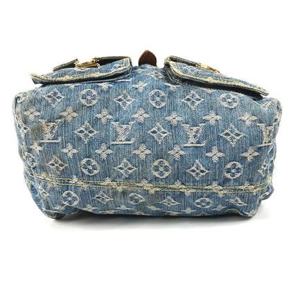 Louis Vuitton Backpack Dos GM Sac Dos GM Monogram Denim Canvas Blue — view 5