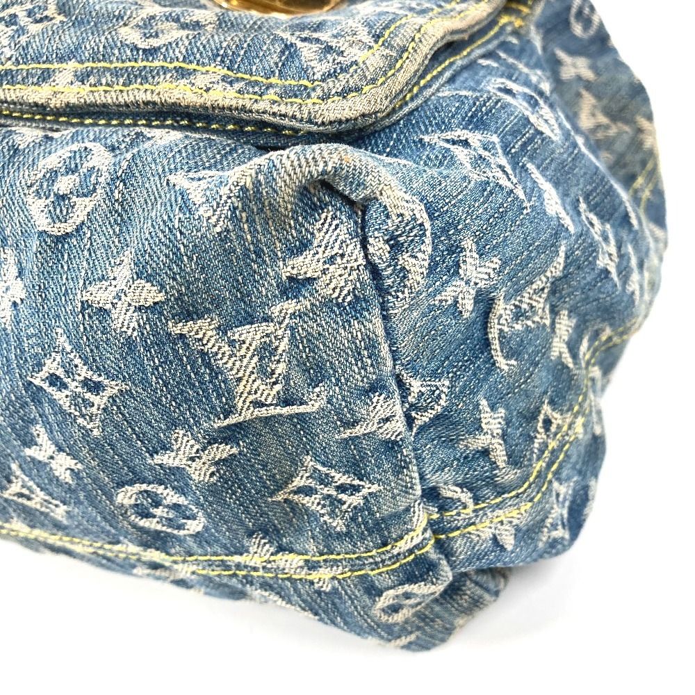 Louis Vuitton Backpack Dos GM Sac Dos GM Monogram Denim Canvas Blue — view 6