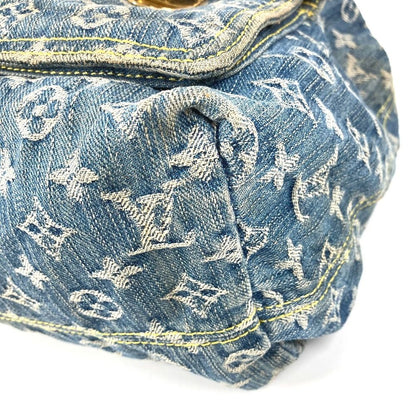 Louis Vuitton Backpack Dos GM Sac Dos GM Monogram Denim Canvas Blue — view 6