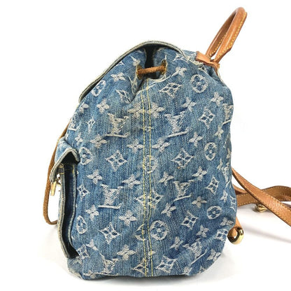 Louis Vuitton Backpack Dos GM Sac Dos GM Monogram Denim Canvas Blue — view 3