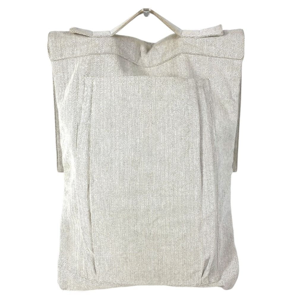 Hermes Handbag Baggage Ali Cotton White — view 3