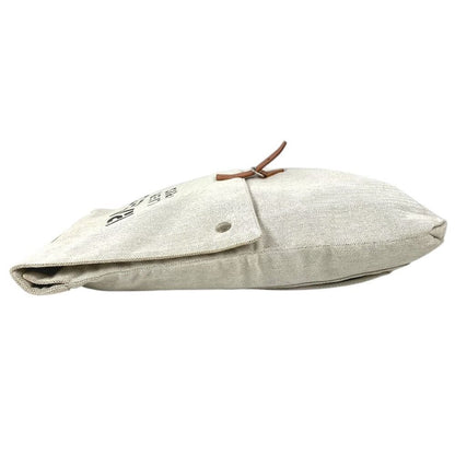 Hermes Handbag Baggage Ali Cotton White — view 5