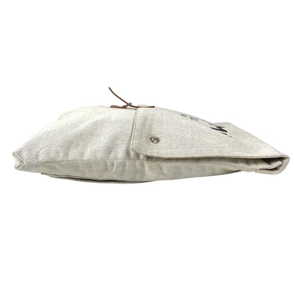 Hermes Handbag Baggage Ali Cotton White — view 4