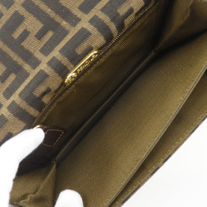 Fendi Beltmochi Nylon Canvas Brown LadyShoulder Shoulder Bag — view 6