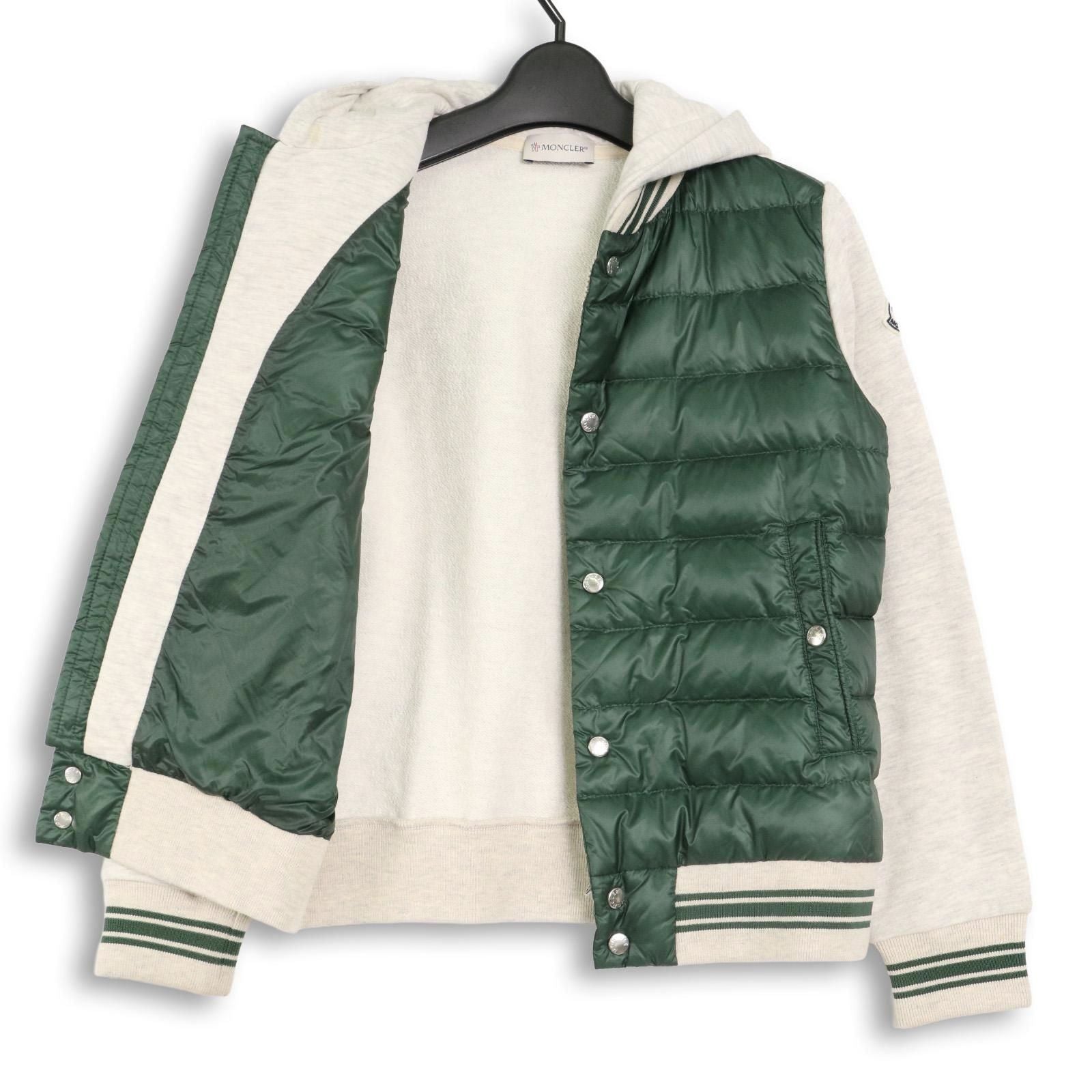 Moncler Cles Maglia Cardigan Down Jacket Hoodie — view 4