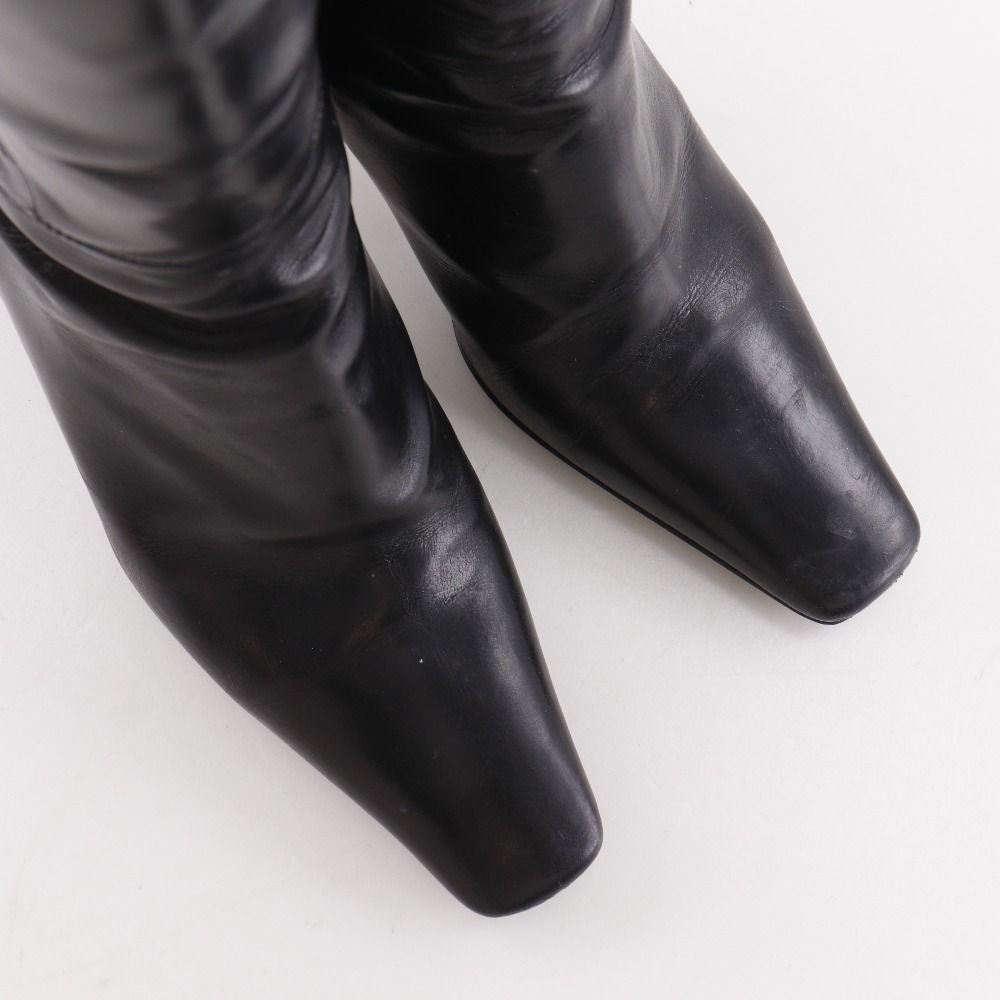 Chanel Leather LadyBoots Boot — view 4
