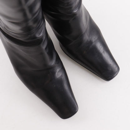 Chanel Leather LadyBoots Boot — view 4