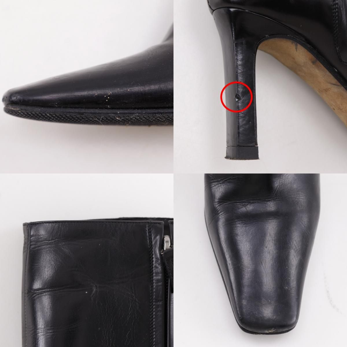 Chanel Leather LadyBoots Boot — view 8