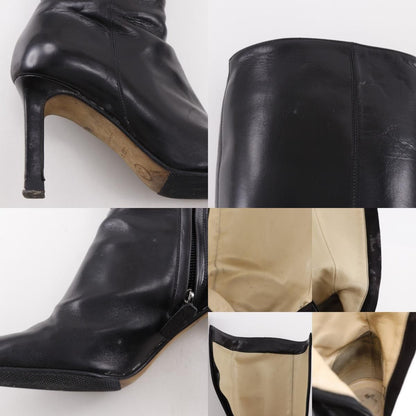 Chanel Leather LadyBoots Boot — view 9