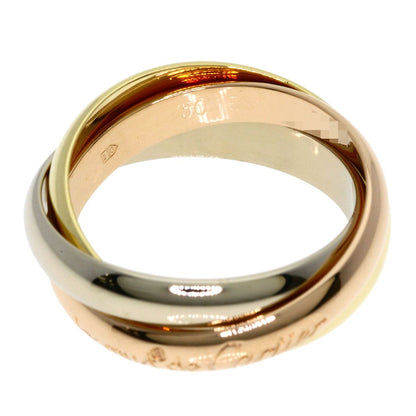 Cartier Trinity 53 Ring 18k Yellow Gold 18k Pink White — view 3