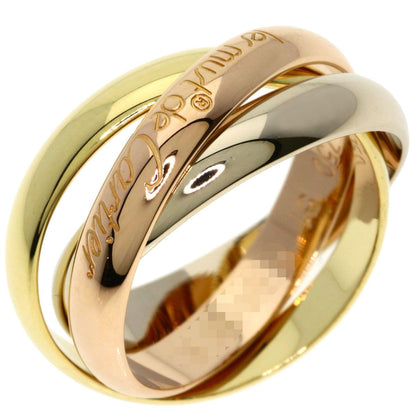 Cartier Trinity 51 Ring 18k Yellow Gold 18k Pink White — view 2