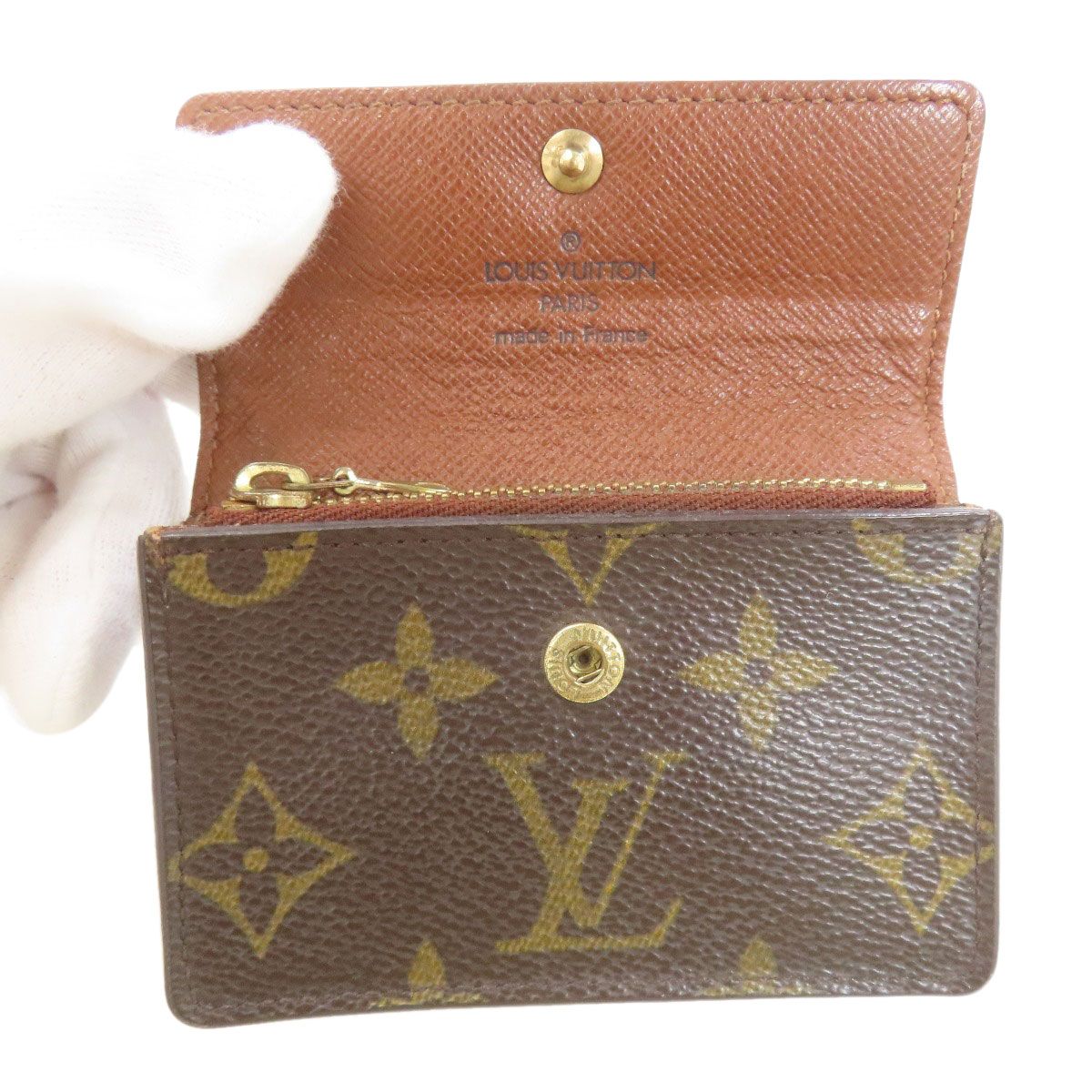 Louis Vuitton leto leko Coin Case Monogram Canvas — view 4