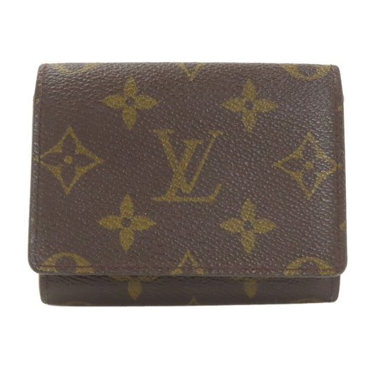 Louis Vuitton Business Card Holder Case Monogram Canvas