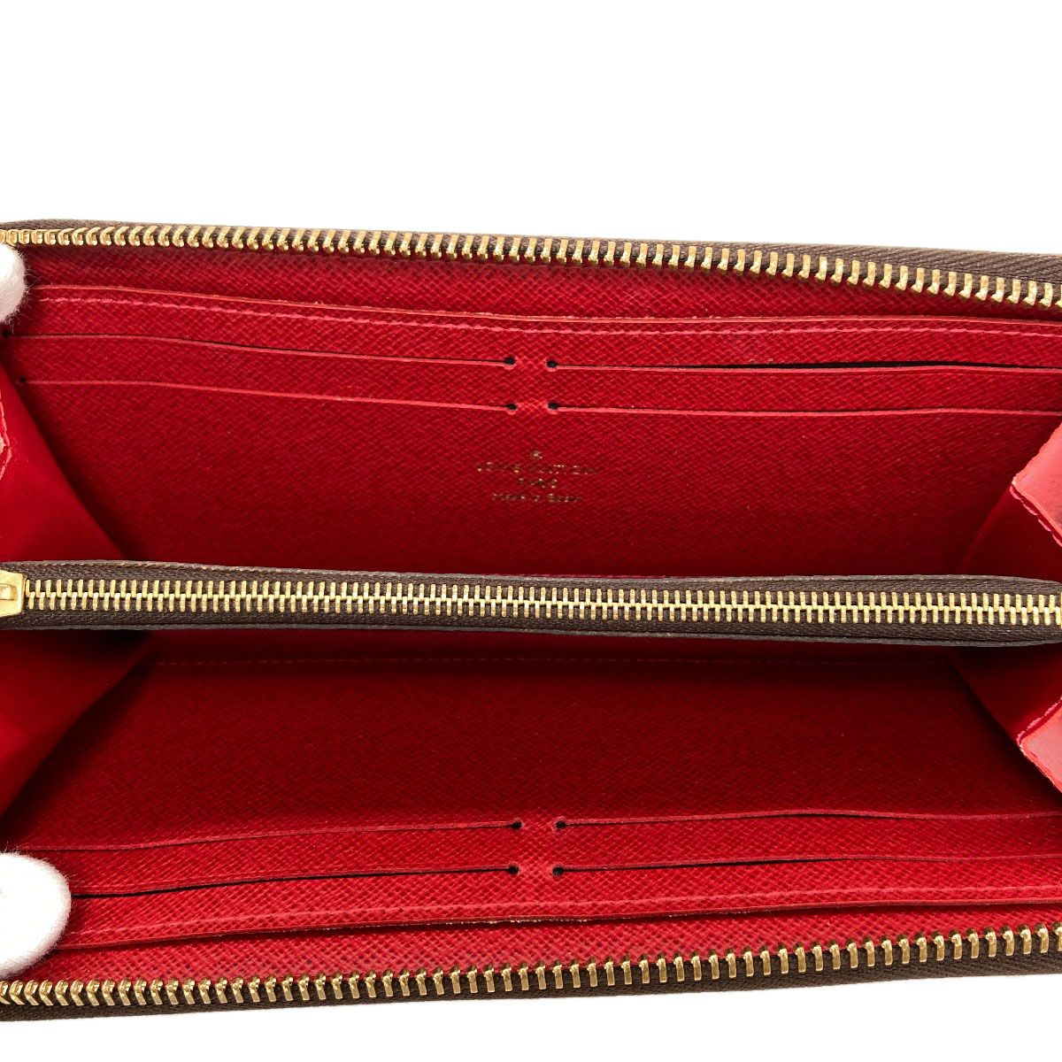 Louis Vuitton Portefeuille Clemence Wallet Damiercanvas — view 4