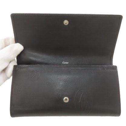 Cartier Wallet Leather Wallets Black — view 4