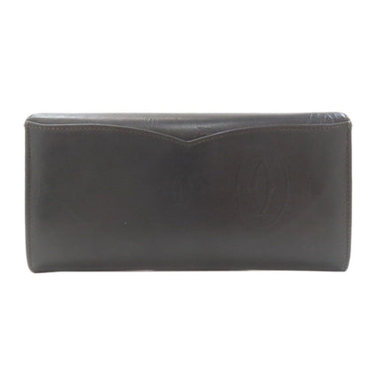 Cartier Wallet Leather Wallets Black — view 2