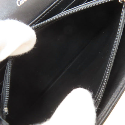 Cartier Wallet Leather Wallets Black — view 6