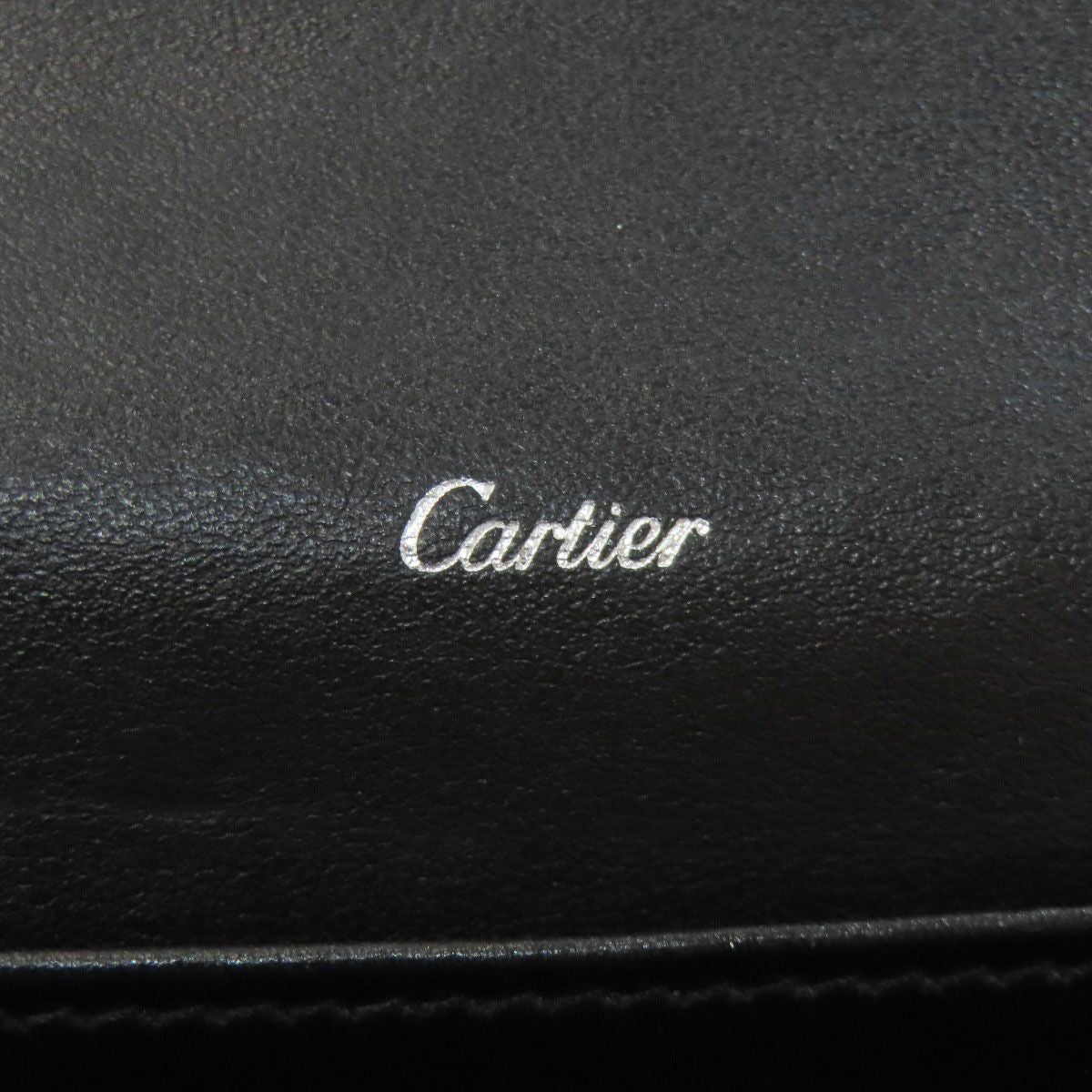 Cartier Wallet Leather Wallets Black — view 7