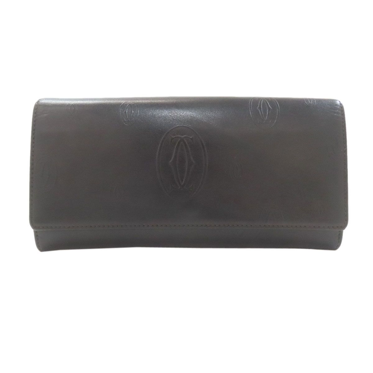 Cartier Wallet Leather Wallets Black