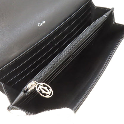 Cartier Wallet Leather Wallets Black — view 5