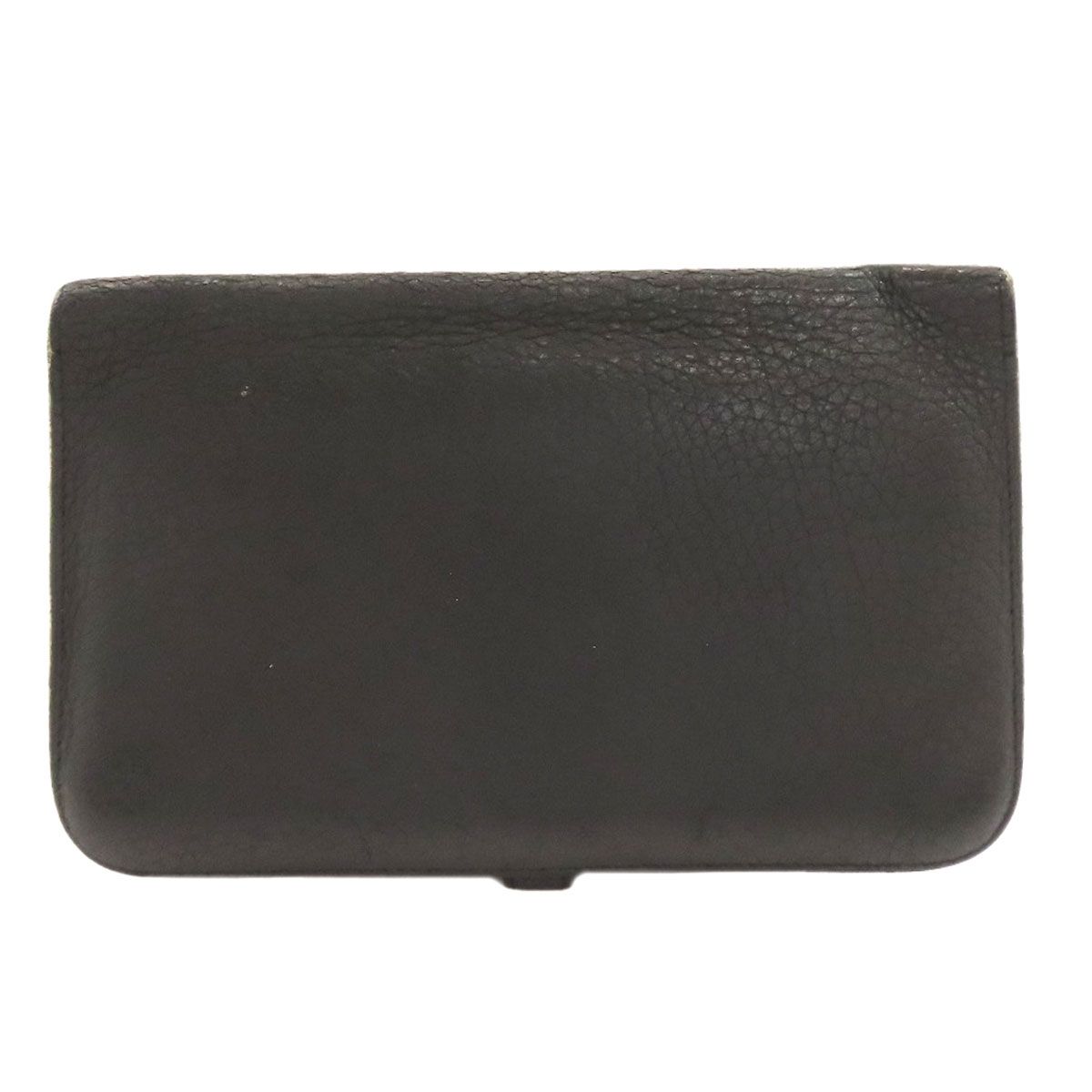 Hermes Dogon GM Silver Wallet Togo — view 2