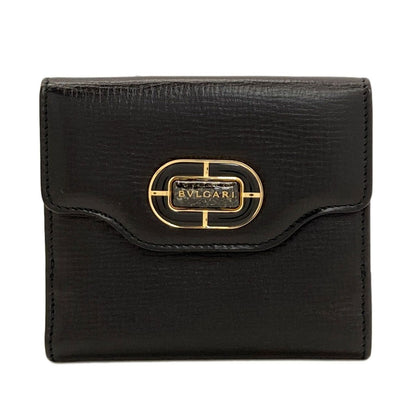Bvlgari Logo Wallet Leather