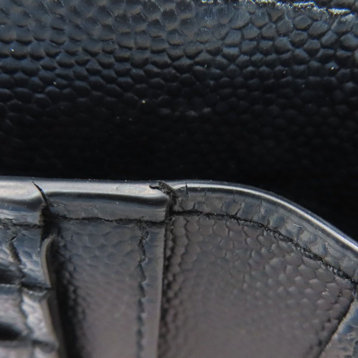 Saint Laurent Yves Sanro Wallet Leather — view 9