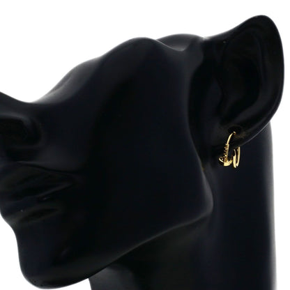 Cartier Juste un Clou Single Pierced Earrings 18k Yellow Gold — view 6
