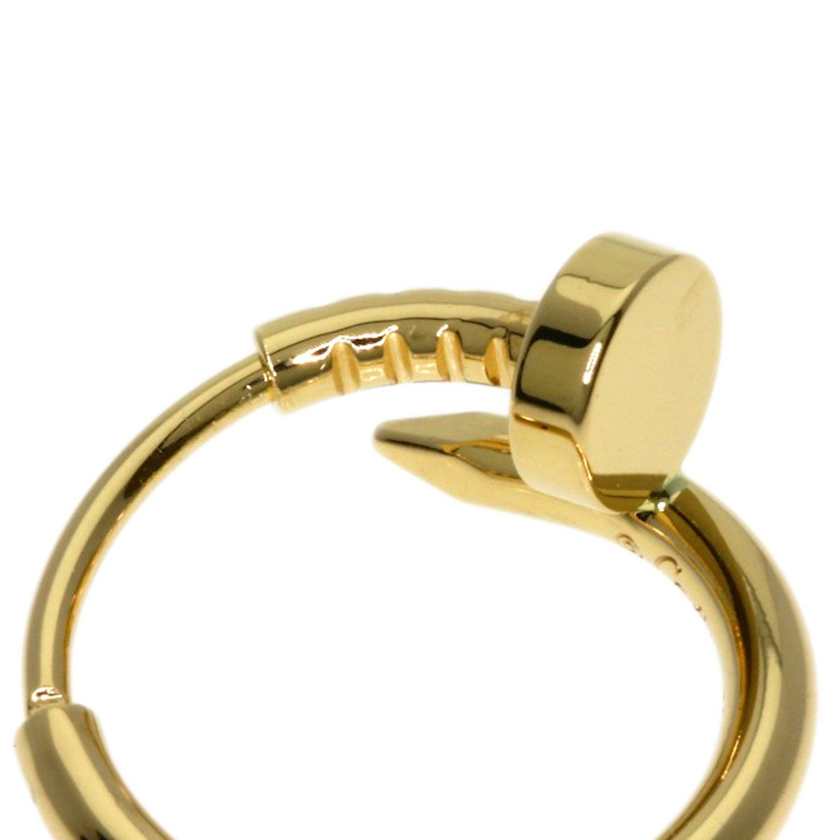 Cartier Juste un Clou Single Pierced Earrings 18k Yellow Gold — view 7