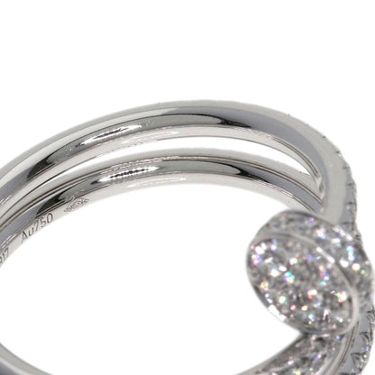 Cartier Juste un Clou Double Diamond 50 Ring 18k White Gold — view 9
