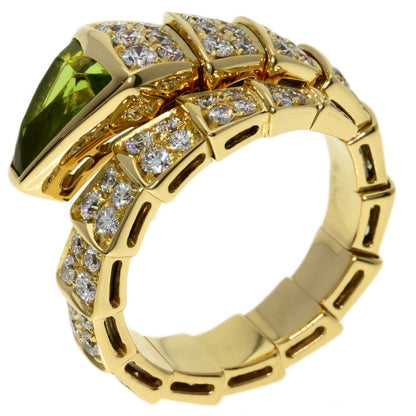 Bvlgari Diamond Ring 18k Yellow Gold — view 2