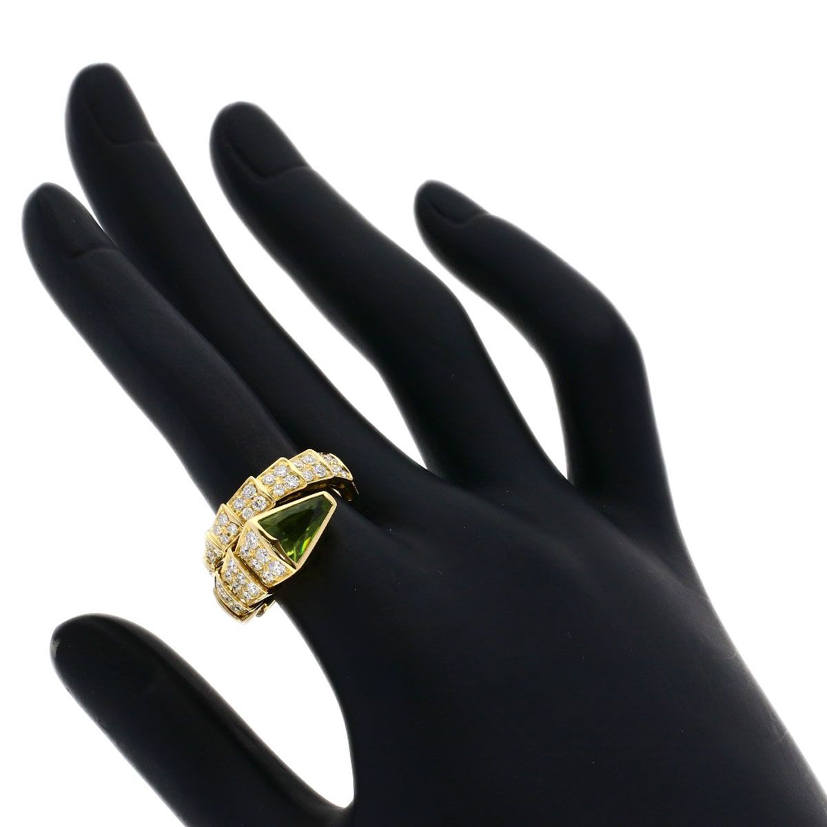 Bvlgari Diamond Ring 18k Yellow Gold — view 5