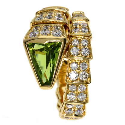 Bvlgari Diamond Ring 18k Yellow Gold — view 3