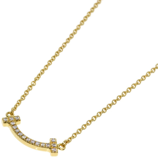 Tiffany & Co Mini Diamond Necklace 18k Yellow Gold