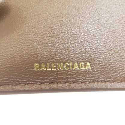 Balenciaga Wallet Leather Wallets Brown — view 7