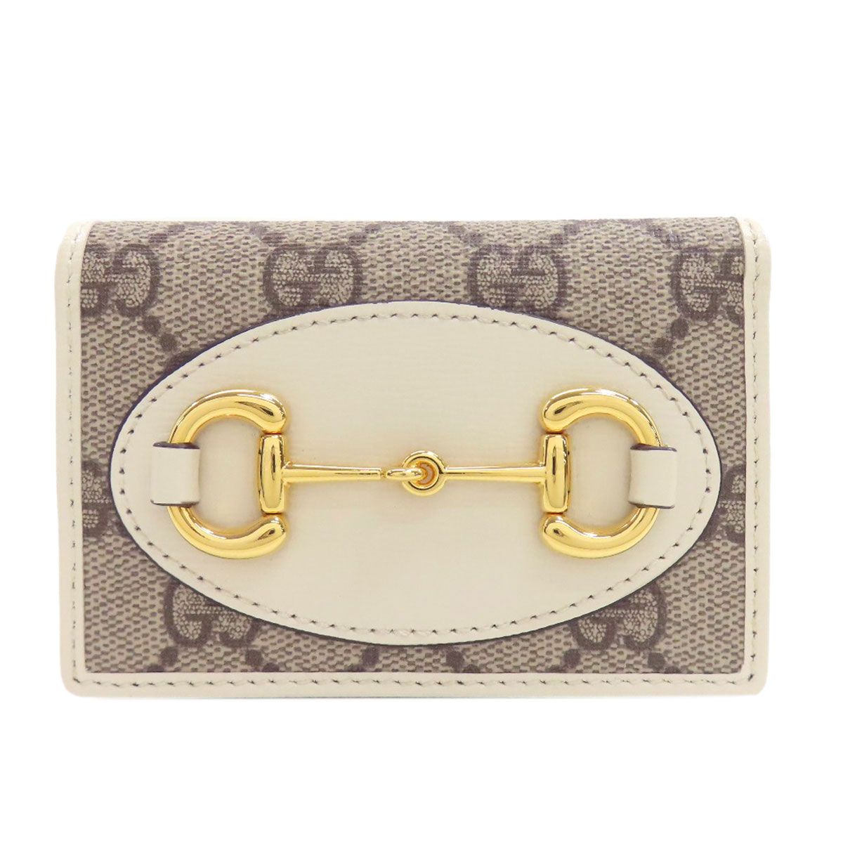 Gucci Horsebit GG Wallet Leather