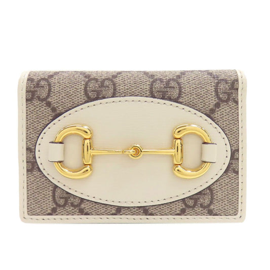 Gucci Horsebit GG Wallet Leather