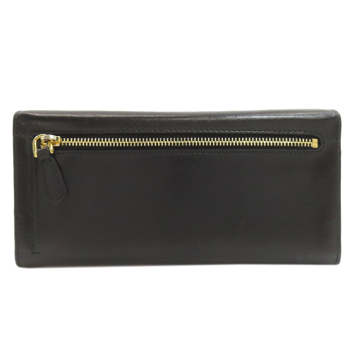 Prada Triangle Wallet Black — view 2
