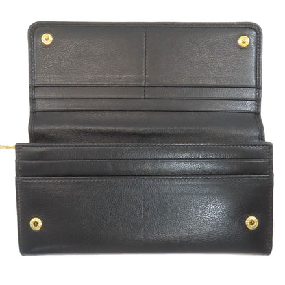 Prada Triangle Wallet Black — view 4