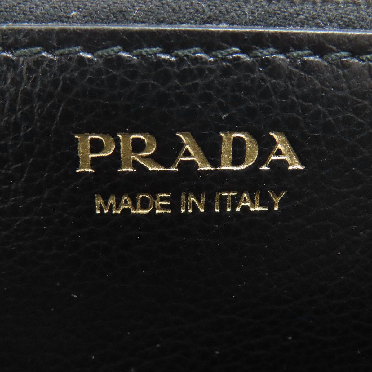 Prada Triangle Wallet Black — view 7