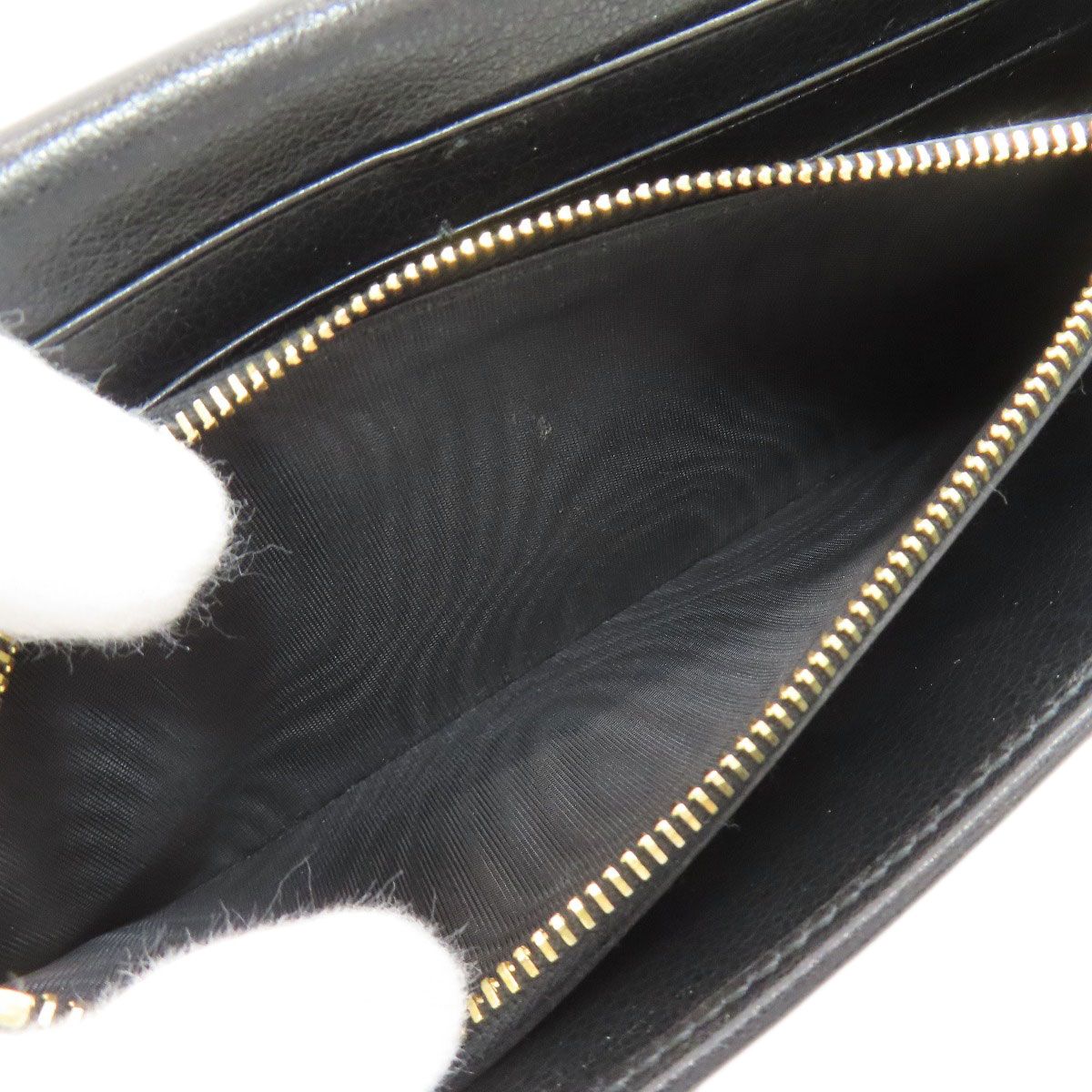 Prada Triangle Wallet Black — view 6