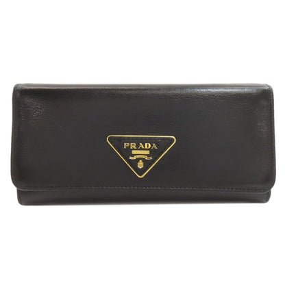 Prada Triangle Wallet Black