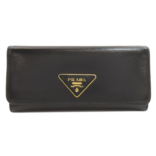 Prada Triangle Wallet Black
