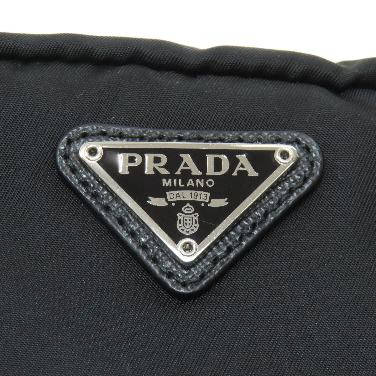 Prada Logo Makeup Pouch Nylon — view 8